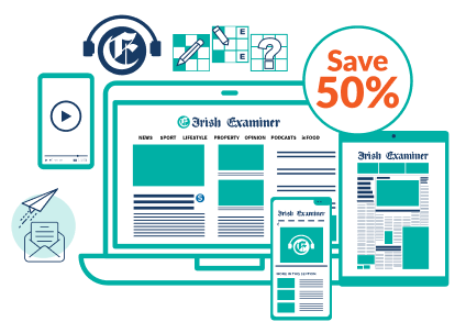 Save 50% on an Irish Examiner subscription